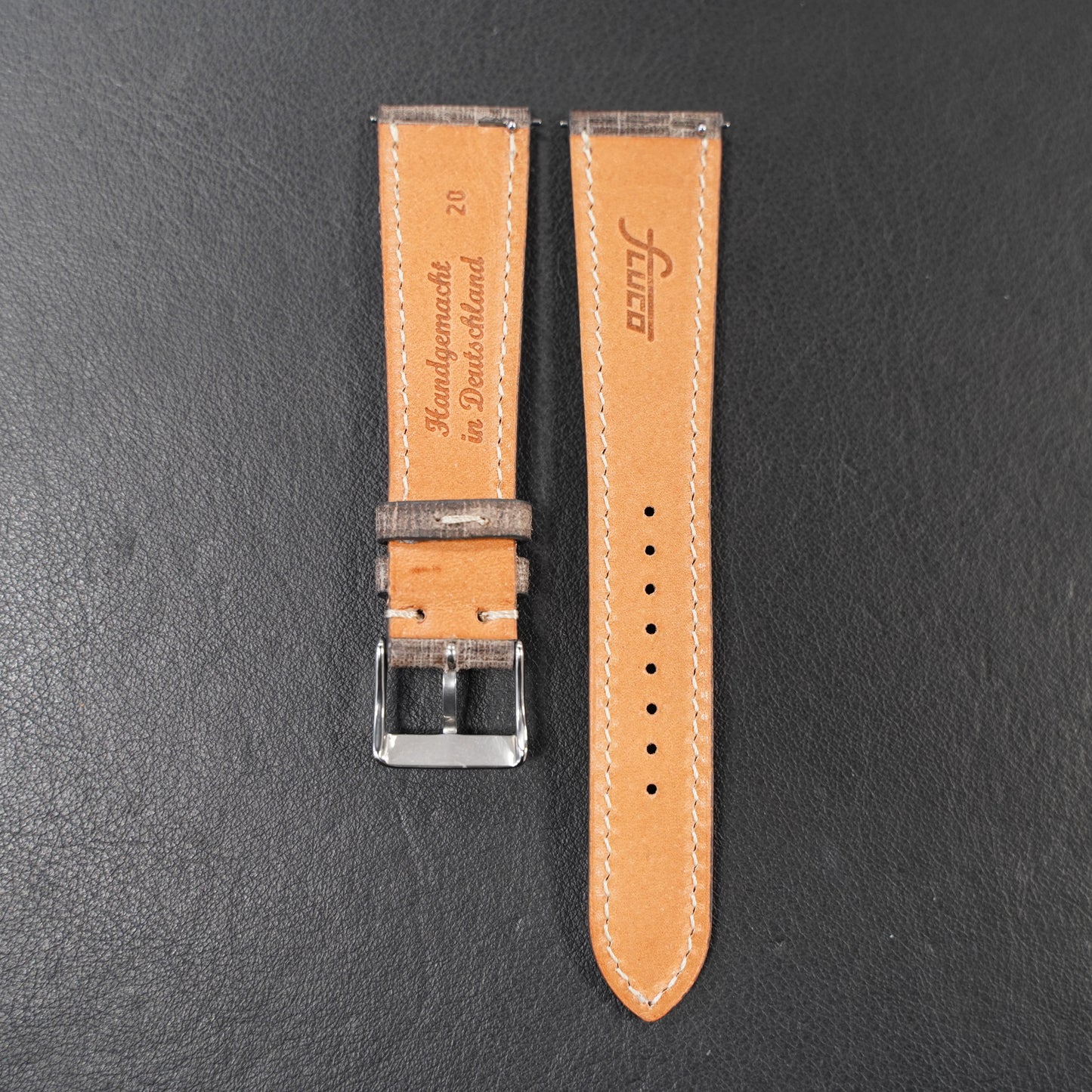 Watch band Leather - brown