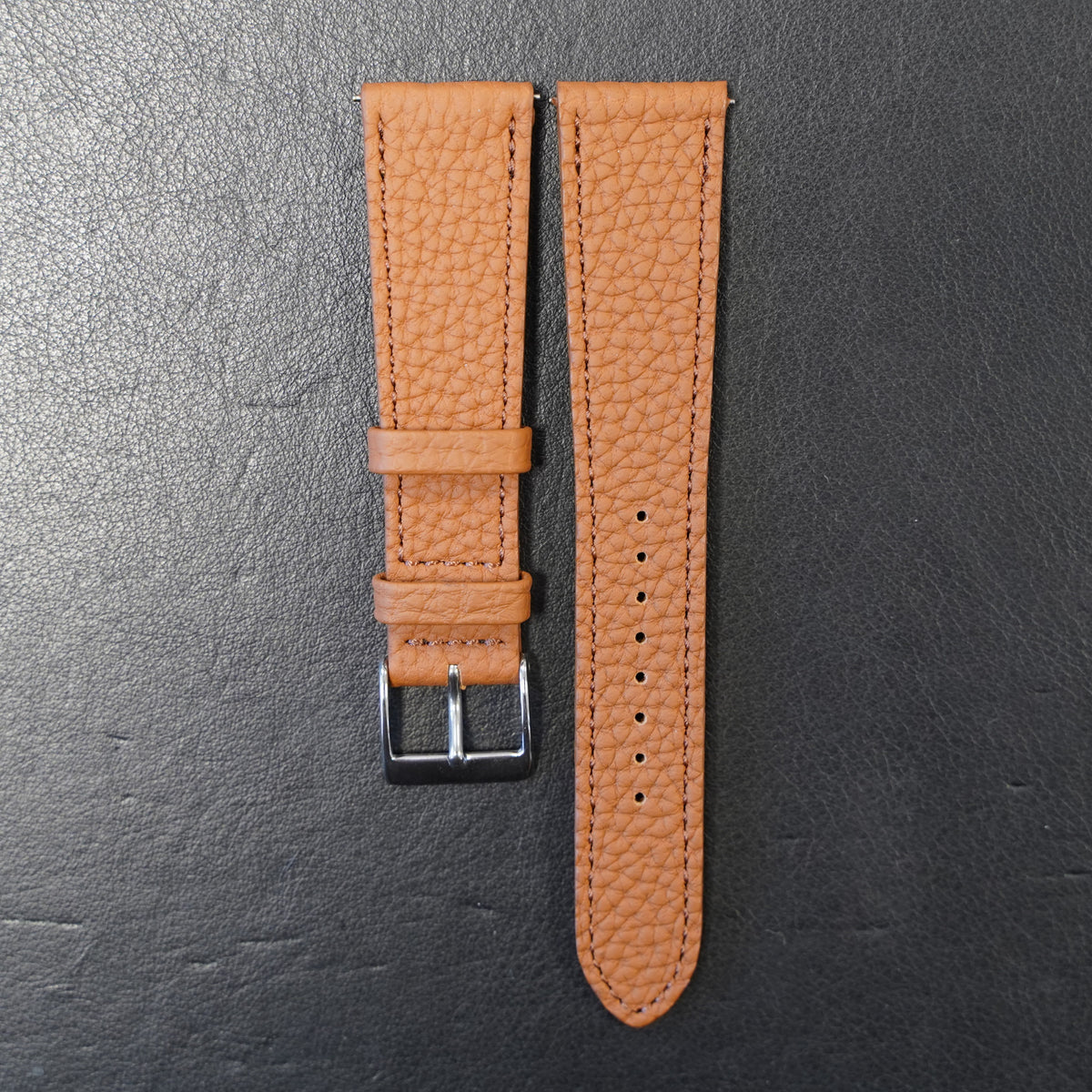 Uhrenarmband Echtleder Braun