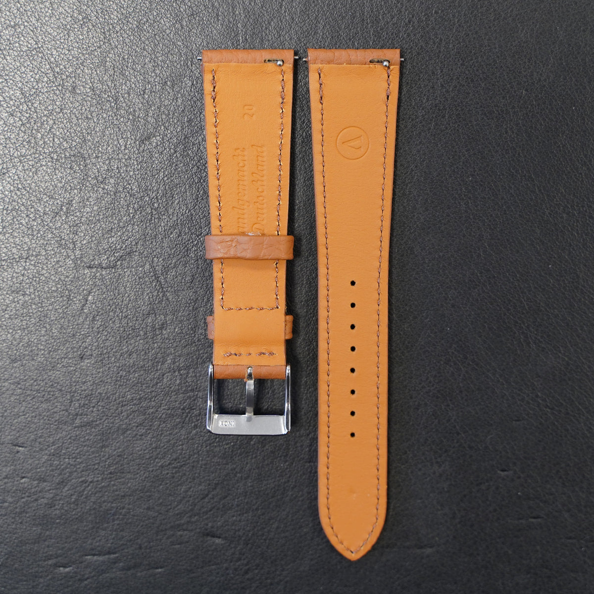 Uhrenarmband Echtleder Braun