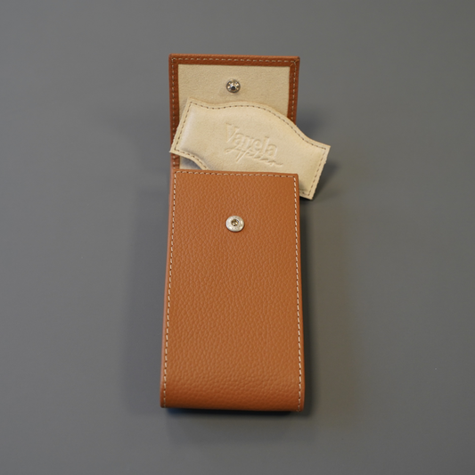 Watch pouch for 1 watch - Maroon / Ivory