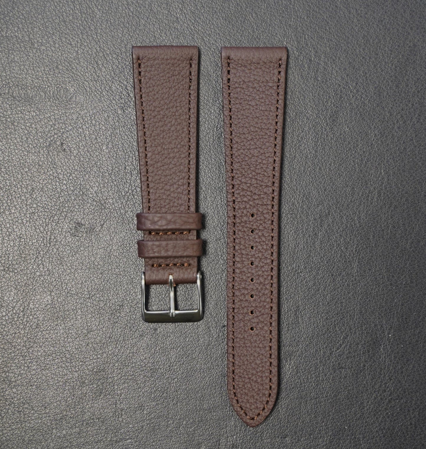 Uhrenarmband Echtleder Braun